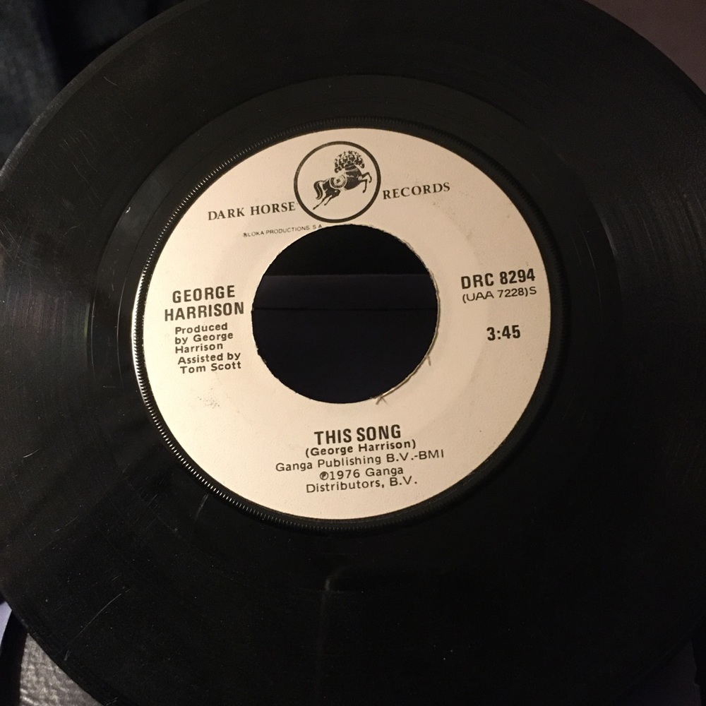 George Harrison 45